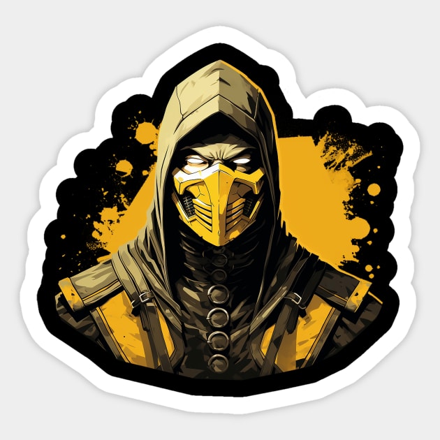 scorpion Sticker by piratesnow